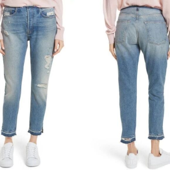 Frame Denim Denim - Re-Release Le Original Raw Edge High‎ Waist Jeans